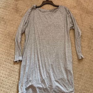 Grey Long sleeve comfy dress:  NEVER WORN